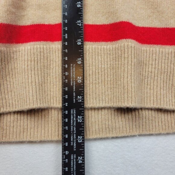 $220 MSRP Banana Republic 100% Cashmere Pullover Rugby Polo Sweater Size XS - Picture 9 of 15